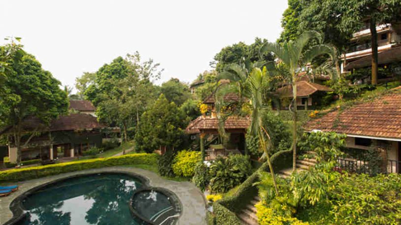 Swimming Pool at the Serene Retreat Near Periyar National Park